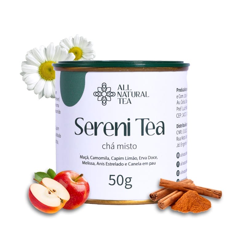 Chá Calmante Natural Sereni Tea