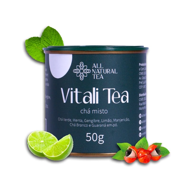 Chá Energético Natural Vitali Tea