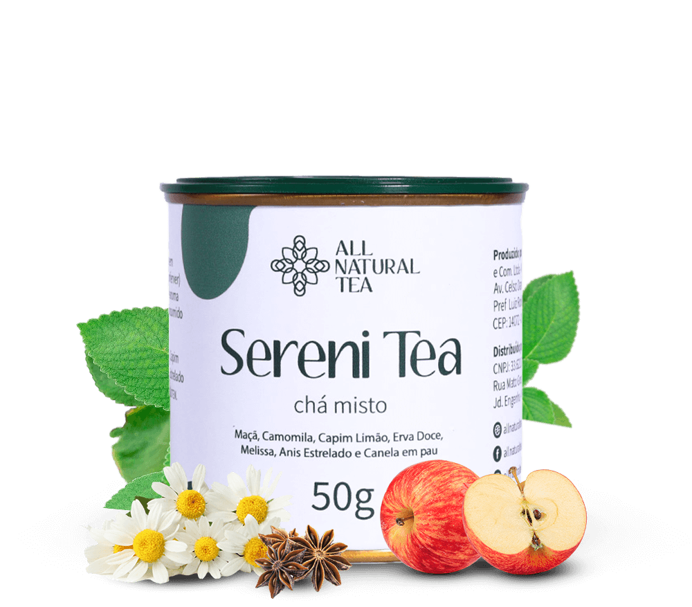 Chá Calmante Natural Sereni Tea - Loja Chá Natural Online