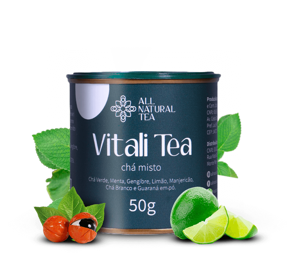 Chá Energético Natural - Vitali Tea