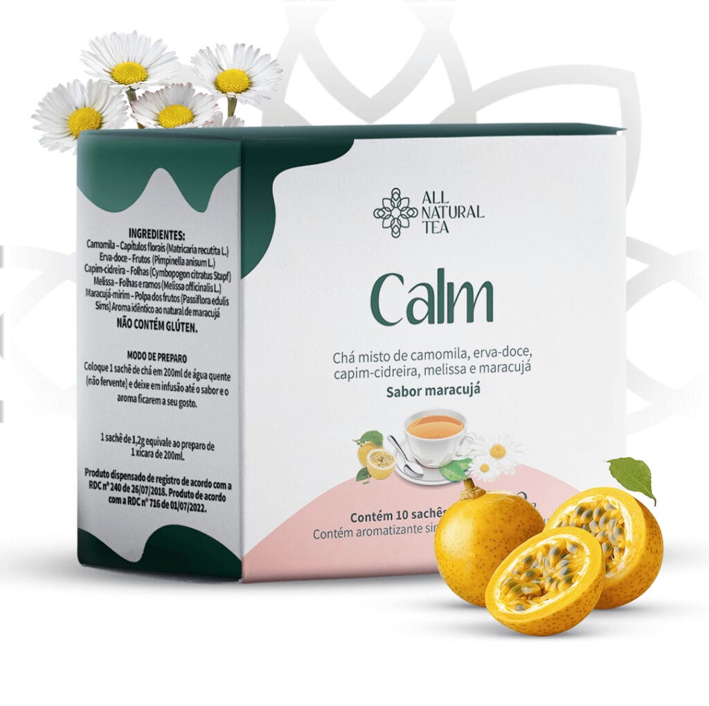 Chá Calm - 10 sachês