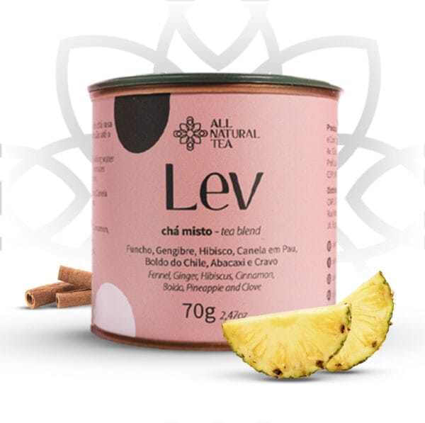 Chá Digestivo e Diurético Natural LEV - 1 Unidade Chá Digestivo e Diurético Natural LEV - 2 un