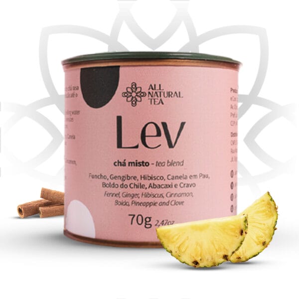 Chá Digestivo e Diurético Natural LEV - 1 Unidade Chá Digestivo e Diurético Natural LEV - 2 un