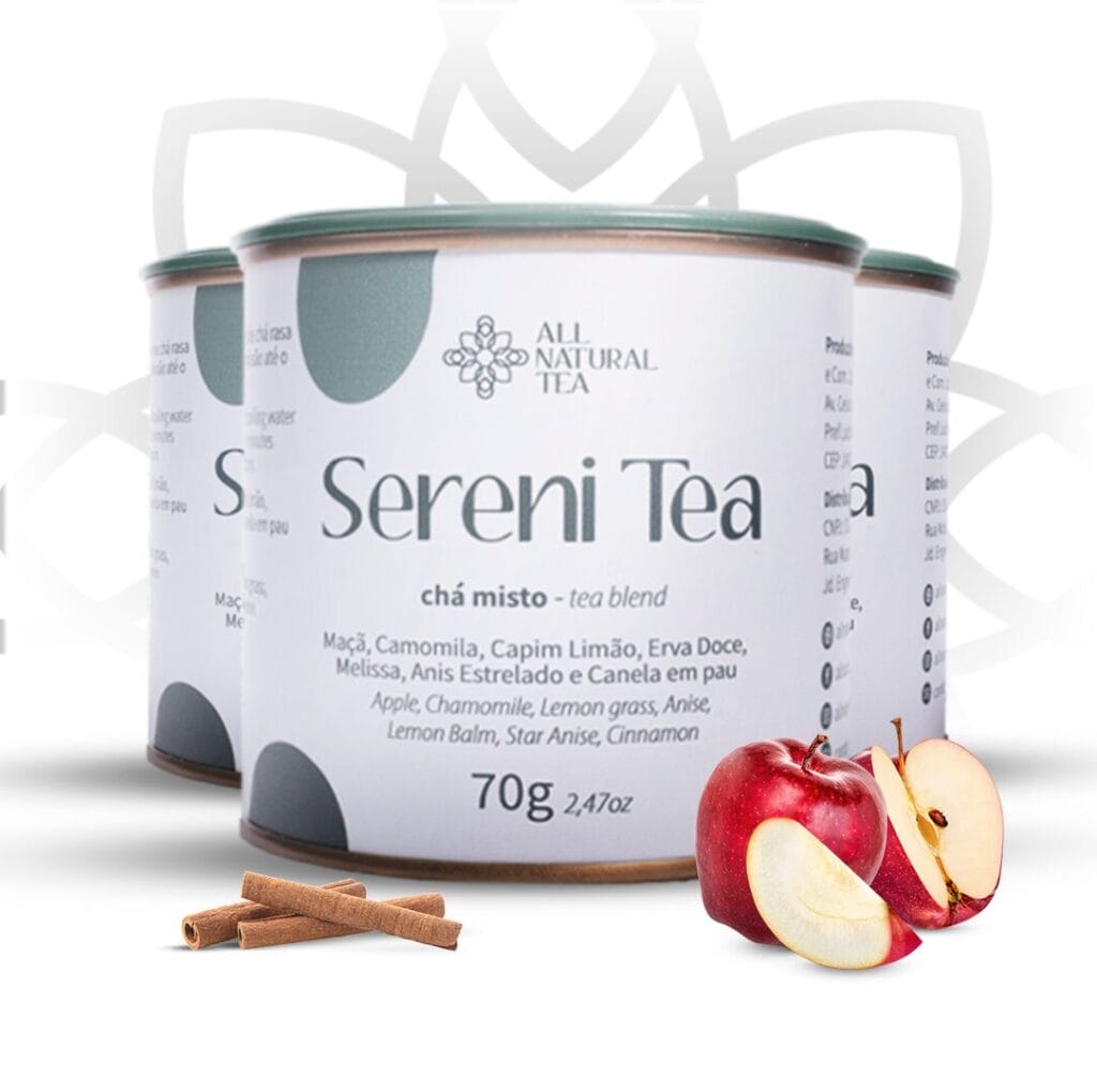 Compre 2 leve 3 Chá Calmante Natural Sereni Tea Kit Chá Calmante Natural Sereni Tea - Loja Chá Natural Online