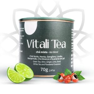 Chá Energético Natural Vitali Tea - 1 Unidade Chá Energético Natural - Vitali Tea